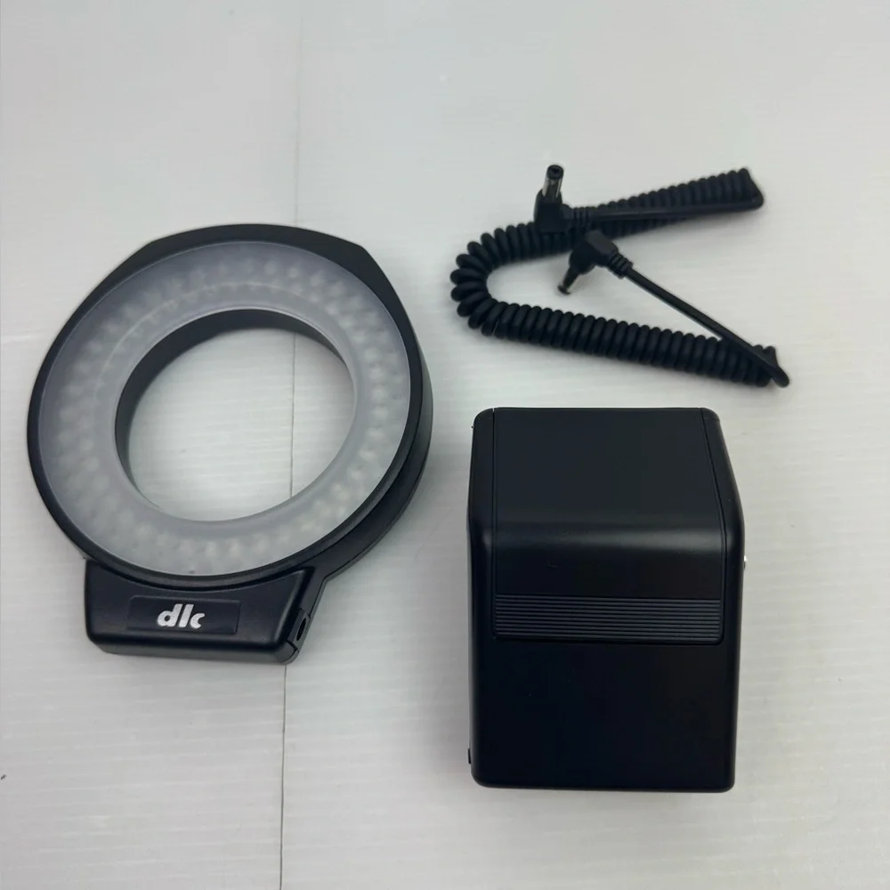 DLC DL-RLF80 LED Hybrid Hybrid Ringlight And Flash Open Box READ